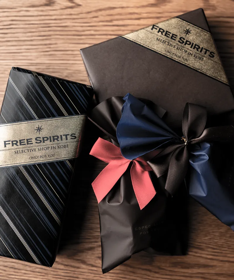 東京の雑貨屋でのプレゼントのラッピングサービス